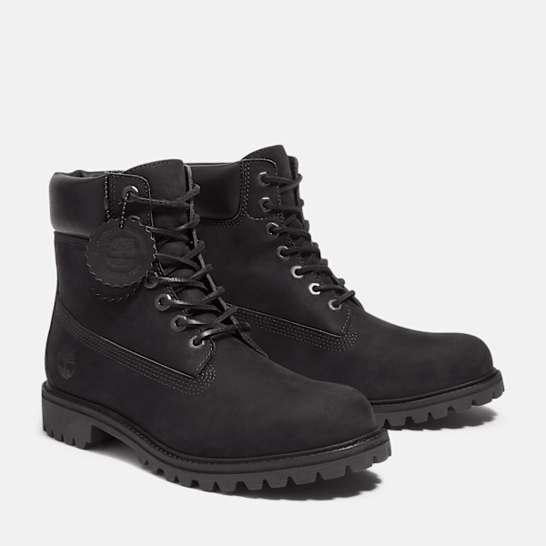 Timberland Luxe Waterproof Boot Black Nubuck Men'S