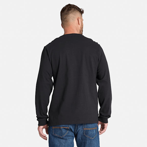 Timberland Pro Core Pocket Long-Sleeve T-Shirt Black Men'S