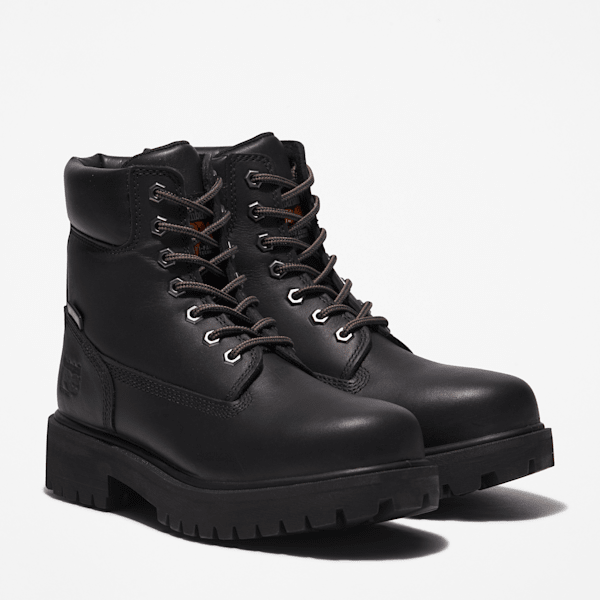 Timberland Pro Direct Attach 6" Waterproof Insulated Work Boot Black Men'S