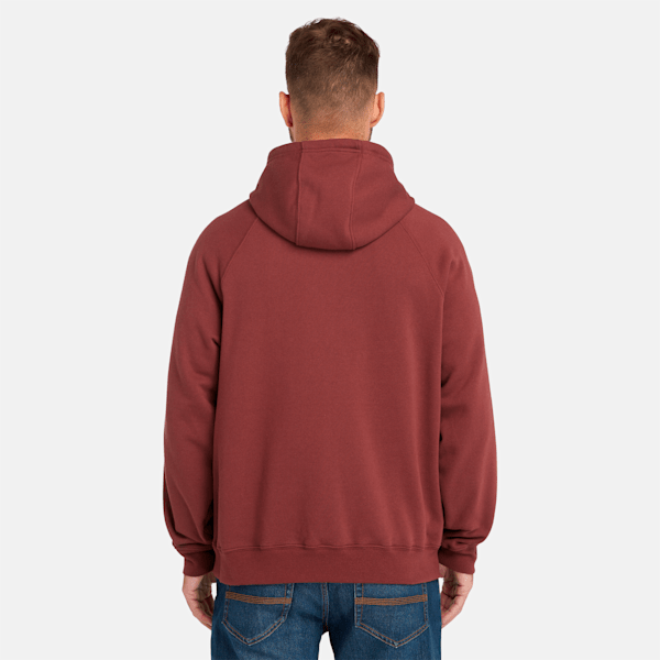 Timberland Pro Hood Honcho Sport Hoodie Maroon Men'S