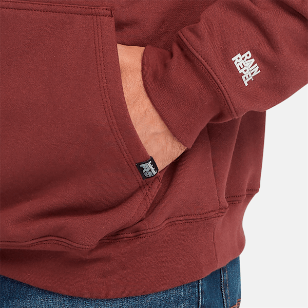 Timberland Pro Hood Honcho Sport Hoodie Maroon Men'S
