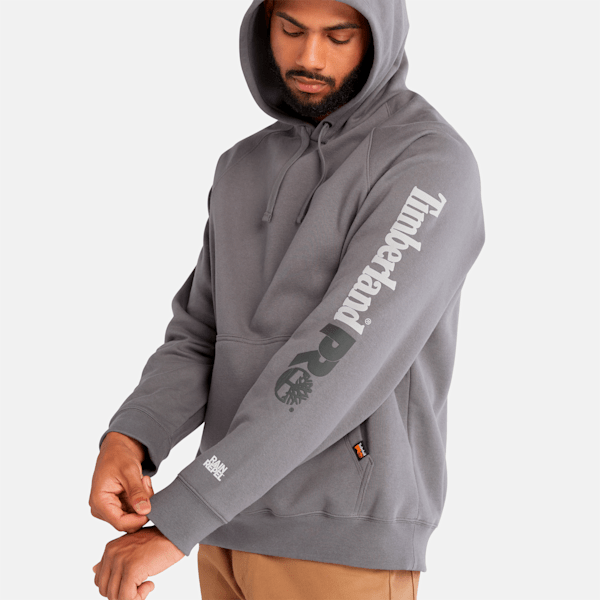 Timberland Pro Hood Honcho Sport Hoodie Tornado Grey Men'S