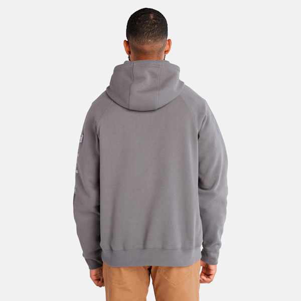 Timberland Pro Hood Honcho Sport Hoodie Tornado Grey Men'S
