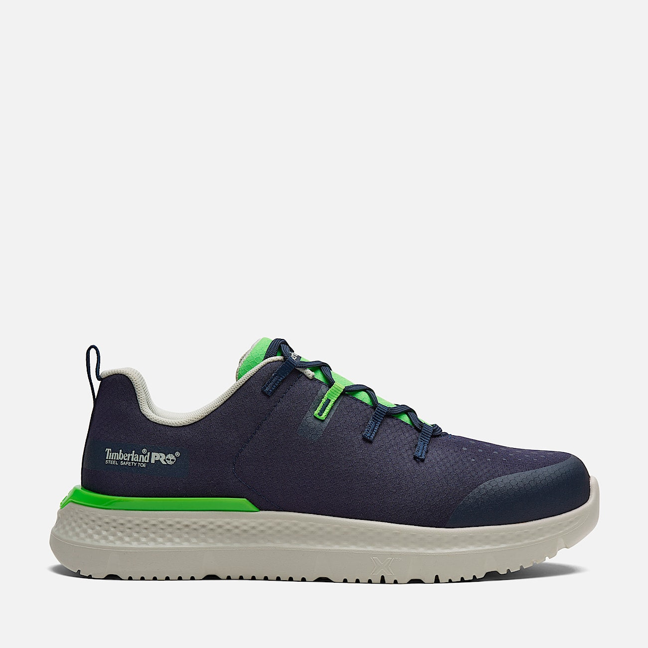 Timberland Men'S Timberland Pro Intercept Athletic Steel-Toe Work Sneaker Navy/Lime