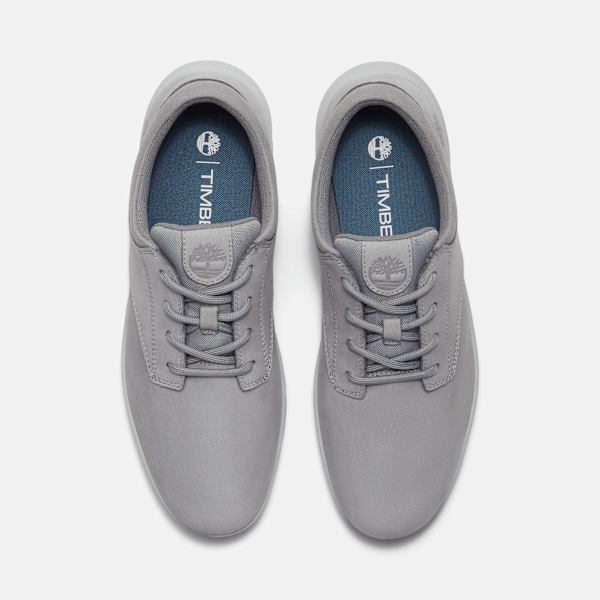 Timberland Parker Street Sneaker Light Grey Nubuck Men'S