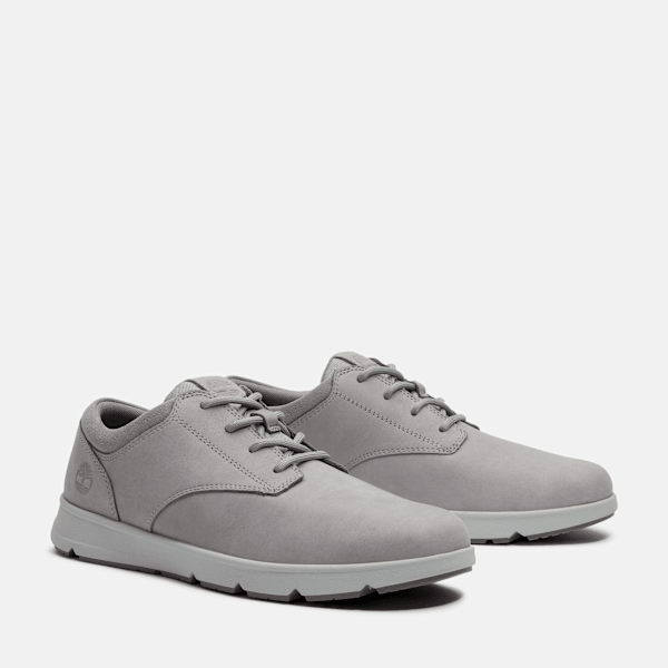 Timberland Parker Street Sneaker Light Grey Nubuck Men'S