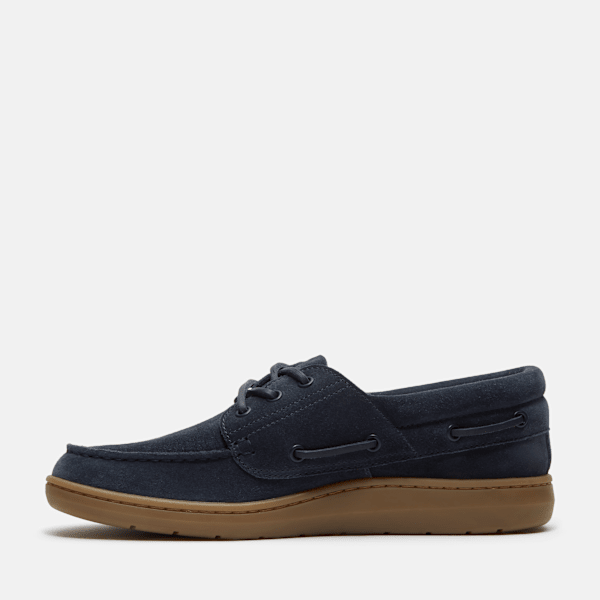 Timberland Portofino Pier Boat Shoe Navy Suede Men'S