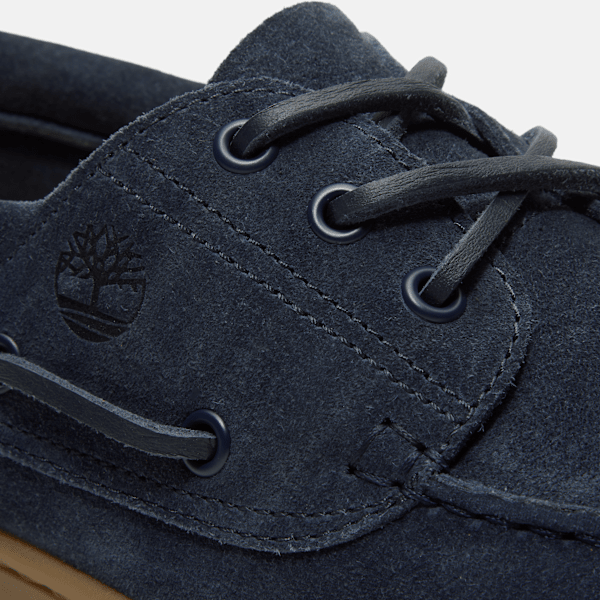 Timberland Portofino Pier Boat Shoe Navy Suede Men'S
