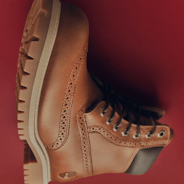 Timberland Premium 6-Inch Waterproof Boot Rust Full-Grain Men'S