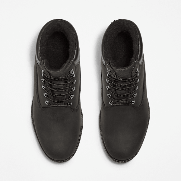 Timberland Premium 6-Inch Waterproof Warm-Lined Boot Black Men'S