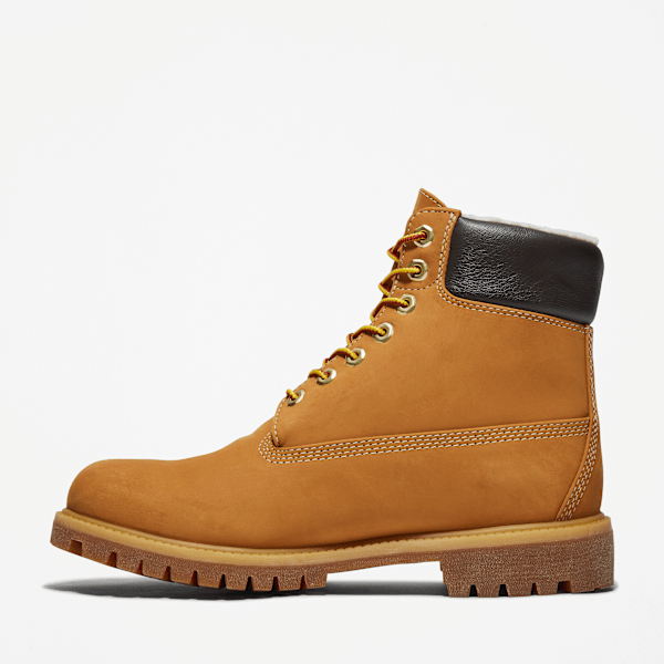 Timberland Premium 6-Inch Waterproof Warm-Lined Boot Wheat Men'S