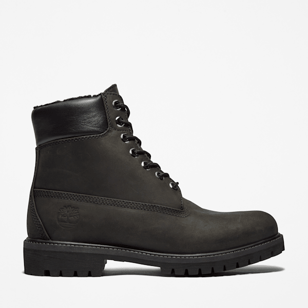 Timberland Premium 6-Inch Waterproof Winter Boot Black Men'S