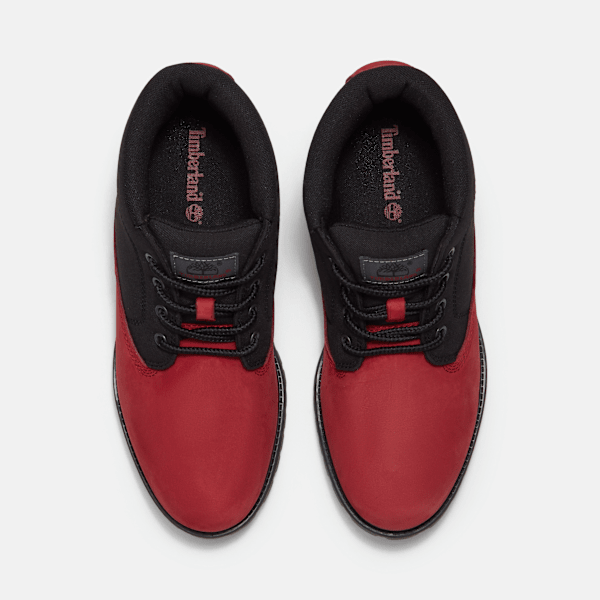 Timberland Premium Chukka Boot Red Nubuck/Black Men'S