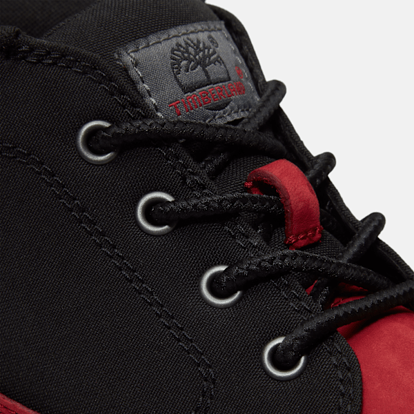 Timberland Premium Chukka Boot Red Nubuck/Black Men'S