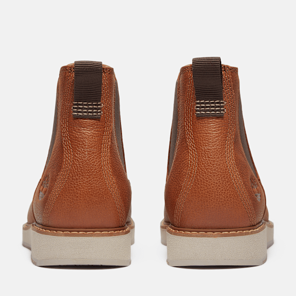 Timberland Redwood Edge Essential Chelsea Boot Brown Full-Grain Men'S