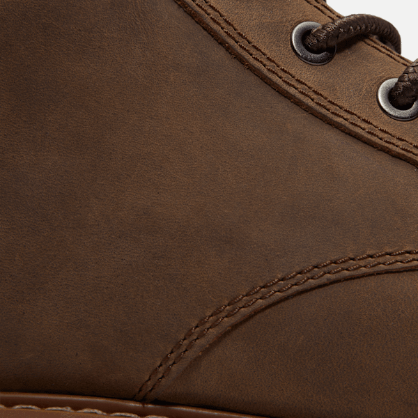 Timberland Redwood Edge Essential Chukka Boot Dark Brown Full-Grain Men'S