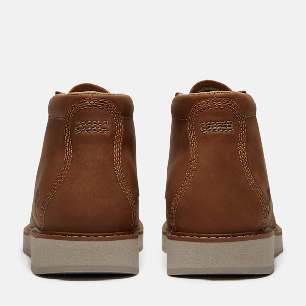Timberland Redwood Edge Essential Chukka Boot Brown Full-Grain Men'S