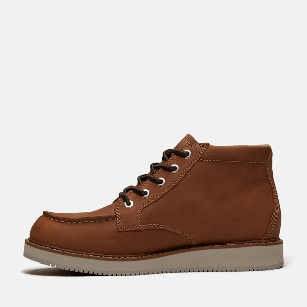 Timberland Redwood Edge Essential Chukka Boot Brown Full-Grain Men'S
