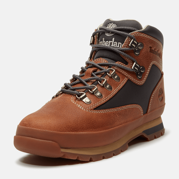 Timberland Road Trip Euro Hiker Boot Rust Full-Grain/Dark Grey Men'S