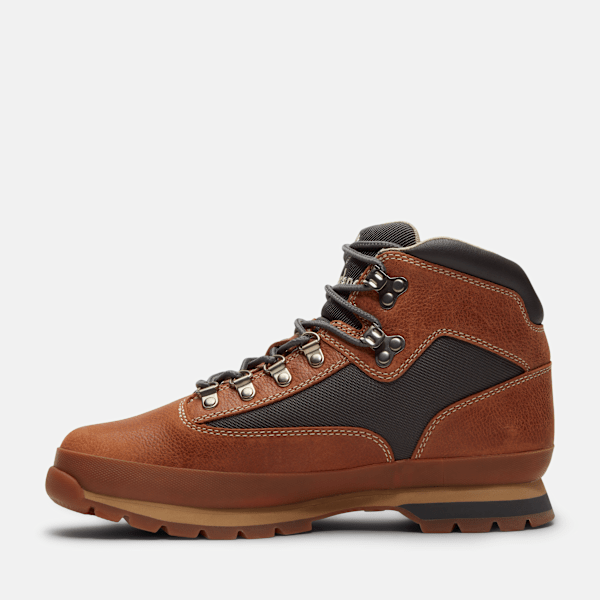 Timberland Road Trip Euro Hiker Boot Rust Full-Grain/Dark Grey Men'S