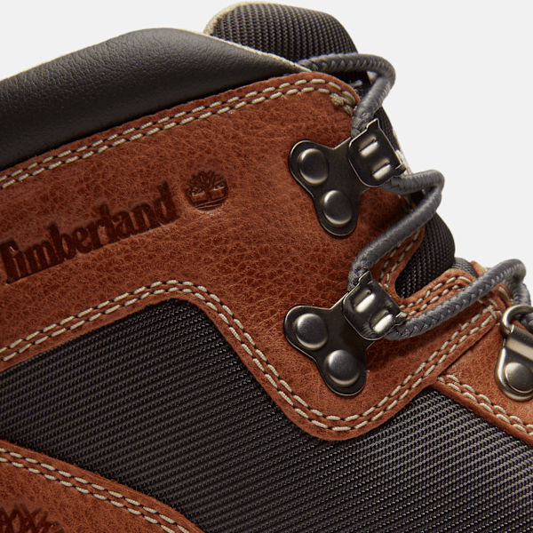 Timberland Road Trip Euro Hiker Boot Rust Full-Grain/Dark Grey Men'S