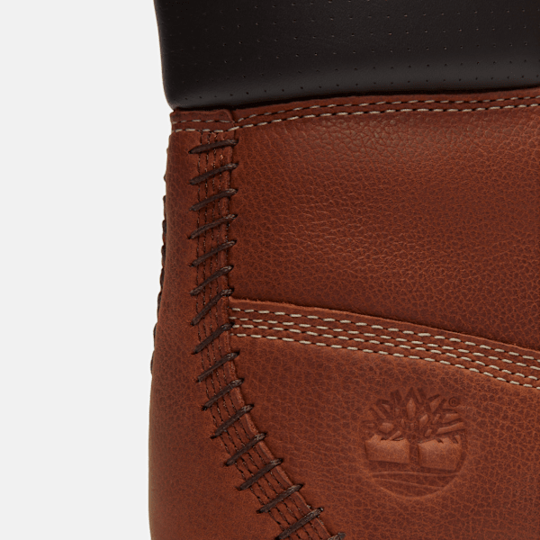 Timberland Road Trip Premium 6-Inch Waterproof Boot Rust Full-Grain/Dark Grey Men'S