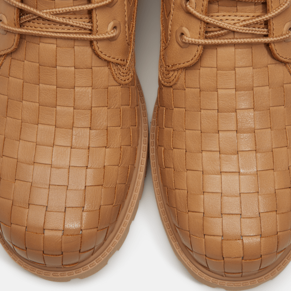 Timberland Textured Premium 6-Inch Boot Beige Full-Grain Men'S