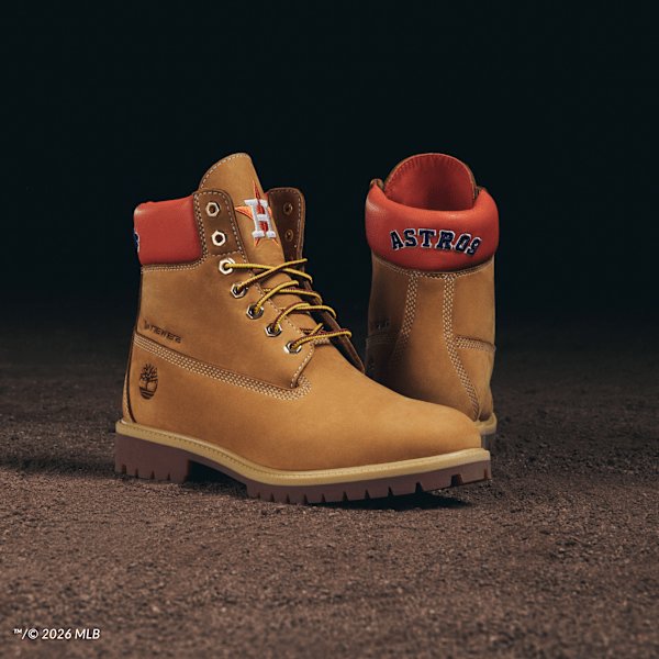 Timberland X New Era Astros 6-Inch Waterproof Boot Wheat Astros Men'S