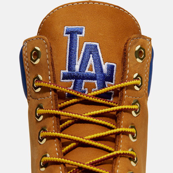 Timberland X New Era Dodgers 6-Inch Waterproof Boot Wheat Dodgers Men'S