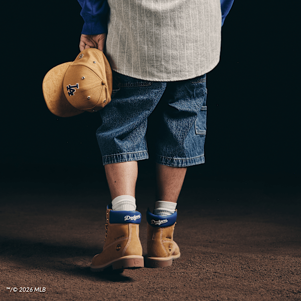 Timberland X New Era Dodgers 6-Inch Waterproof Boot Wheat Dodgers Men'S