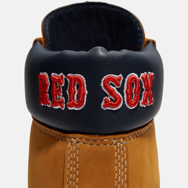 Timberland X New Era Red Sox 6-Inch Waterproof Boot Wheat Red Sox Men'S