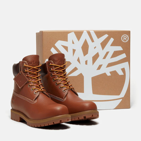 Timberland X Our Legacy Work Shop 6-Inch Boot Acorn Pebbled Full-Grain Men'S