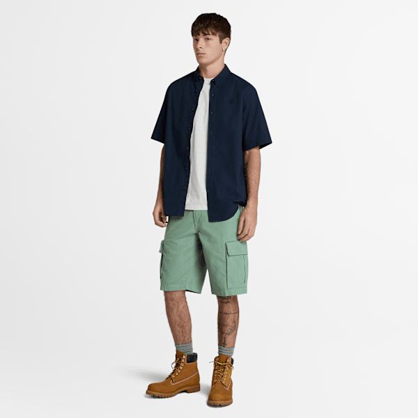 Timberland Timbs Graphic Short Sleevet-Shirt Vintage White Men'S