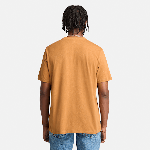 Timberland Timbs Graphic Short Sleevet-Shirt Wheat Boot Men'S