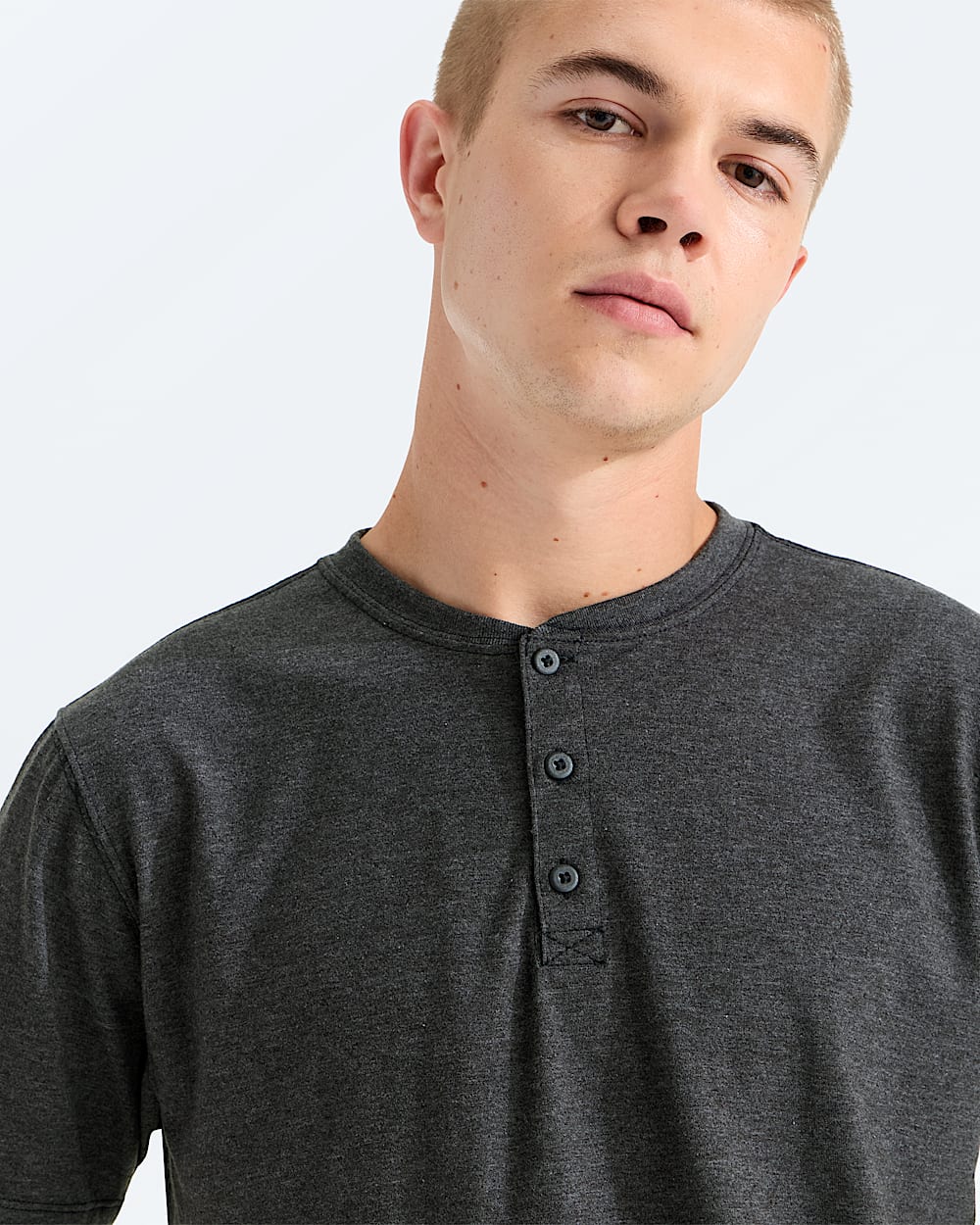 The North Face Men’s Tri-Blend Short-Sleeve Henley