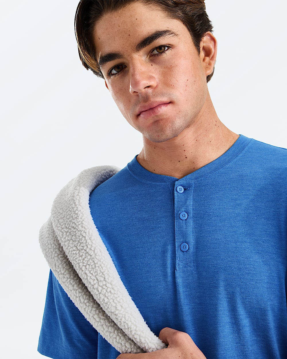 The North Face Men’s Tri-Blend Short-Sleeve Henley