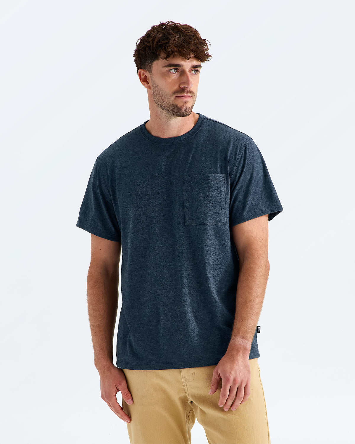 The North Face Men’s Tri-Blend Short-Sleeve Pocket Tee