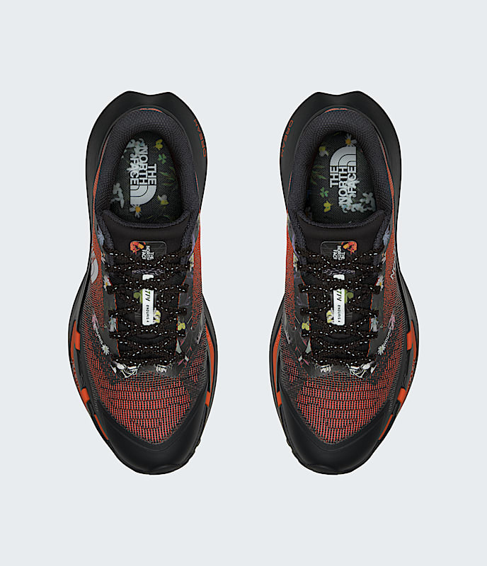 The North Face Mens Vectiv Enduris 4 Race Edition Shoes Alpine Floral Print