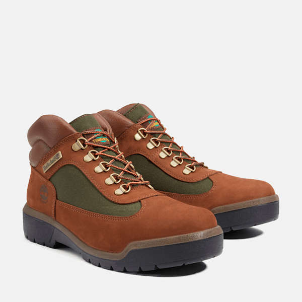Timberland Mens Waterproof Field Boot Chocolate