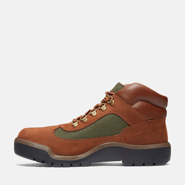 Timberland Mens Waterproof Field Boot Chocolate