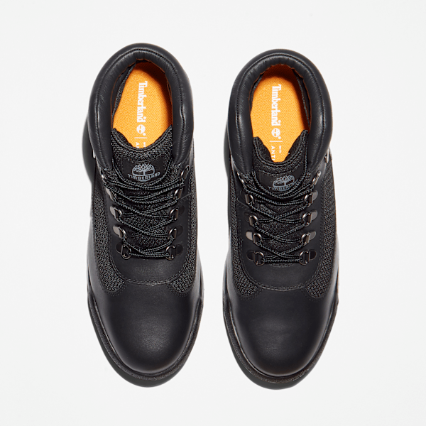 Timberland Waterproof Field Boot Black Full-Grain Men'S