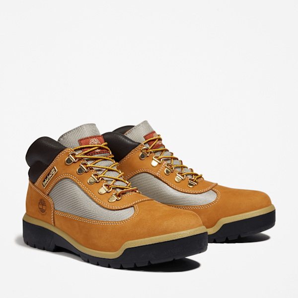 Timberland Waterproof Field Boot Wheat Nubuck Men'S