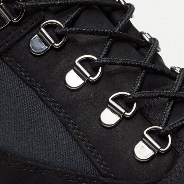 Timberland Waterproof Mid Field Boot Black Nubuck Men'S