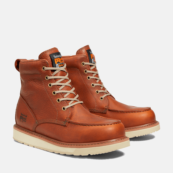 Timberland Wedge 6" Work Boot Brown Men'S