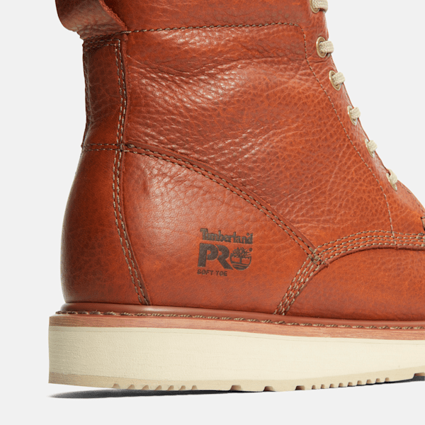Timberland Wedge 6" Work Boot Brown Men'S