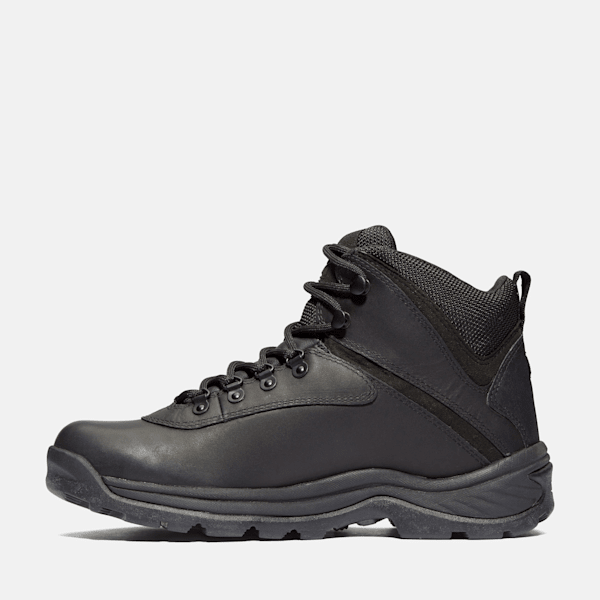 Timberland White Ledge Mid Waterproof Hiking Boot Black Men'S