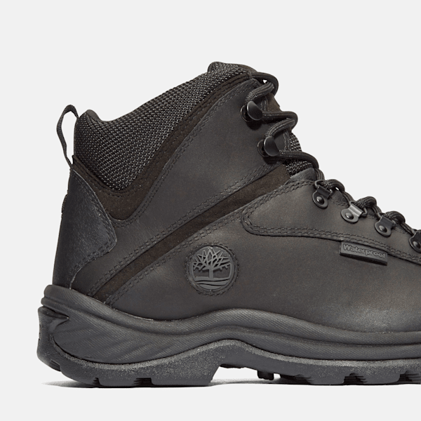Timberland White Ledge Mid Waterproof Hiking Boot Black Men'S