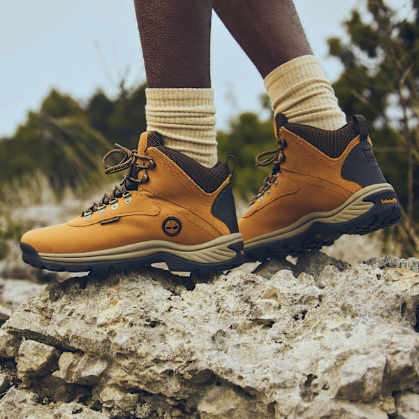 Timberland White Ledge Waterproof Hiking Boot Wheat Men'S