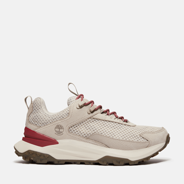Timberland Year Of The Snake Motion Access Waterproof Sneaker Light Taupe Mesh/Dark Red Men'S