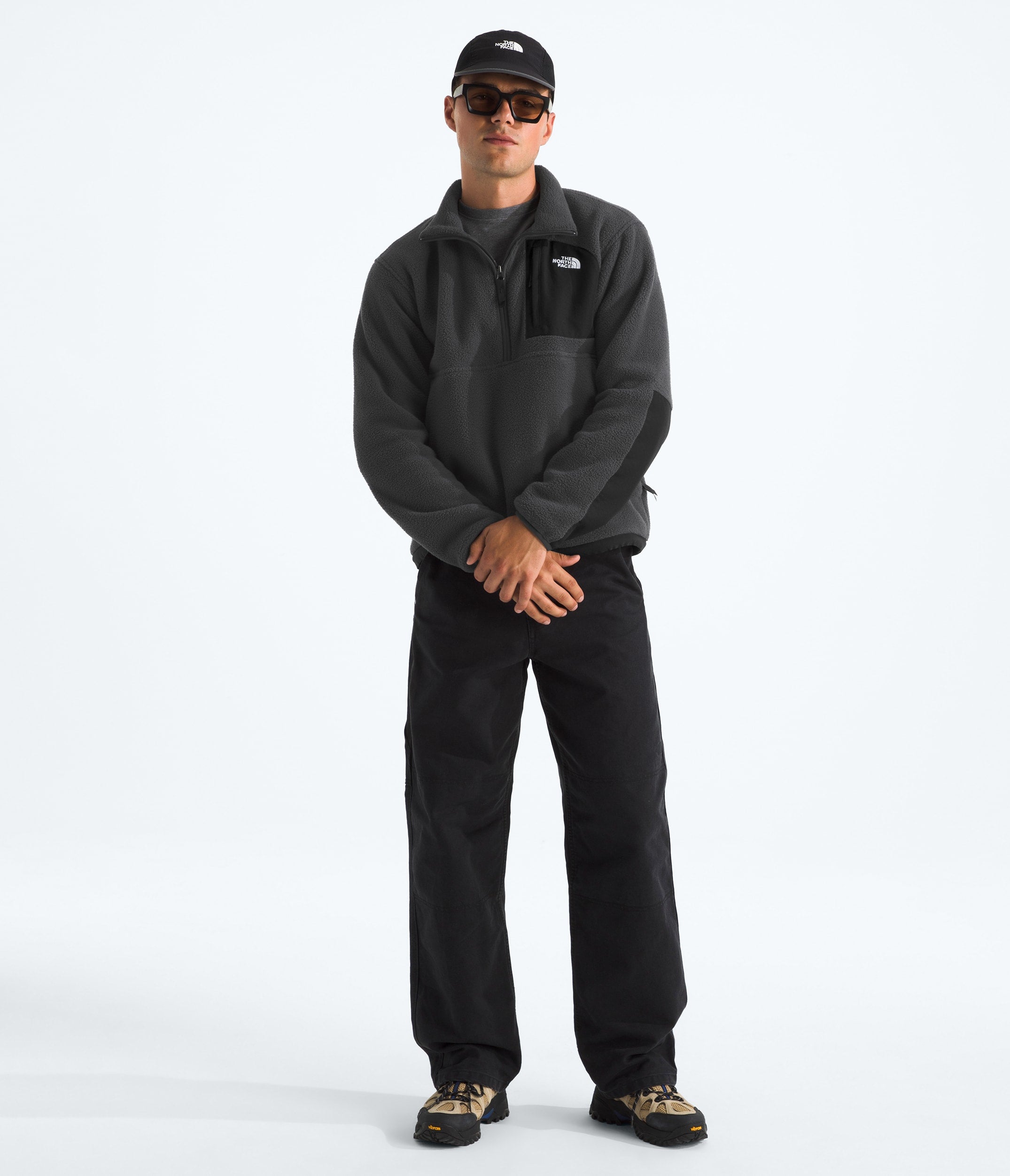 The North Face Men’s Yumiori Off Peak ½-Zip Jacket Asphalt Grey